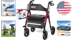 Ultimate Z21 Rollator Walker for Seniors – Ergonomic, Lightweight, Easy to Store