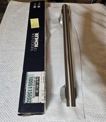 Missing Hardware, Kohler Rubicon 16 in Grab Bar Vibrant Brushed Nickel