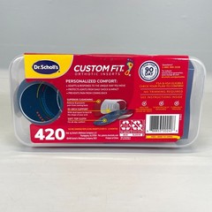 Dr. Scholl’s CF420 Custom Fit Orthotic Inserts – 3/4 Foot Length – Arch Support
