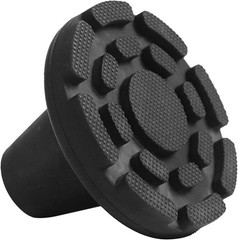 Crutch Tips 3/4 Inch x2 Units, All Terrain Non-Slip Cane Tips, Heavy Duty Rub…
