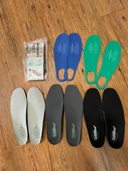 Orthofeet Orthotic Insoles w/ Arch Boost & Spacers Men’s & Women’s Sizes