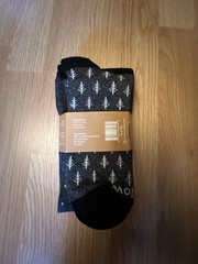 Wellow Premium Bamboo Compression Socks 18-25 mmHg Tree Print Extra Large