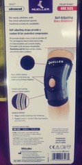 Mueller Self-Adjusting Knee Stabilizer #56427 one-size L/R Antimicrobial