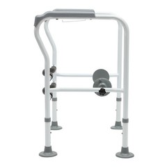 Toilet Frame Grab Bars Safety Rail Seat Handicap Assist For Senior Arm rest NEW