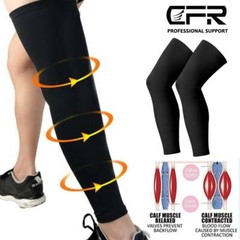 Compression Long Sleeve Support Leg Knee Brace Socks Sport Pain Relief Men Women