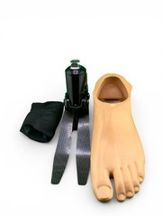 Blatchford echelon hydraulic ankle prosthetic foot. Size 27. Category 4 left