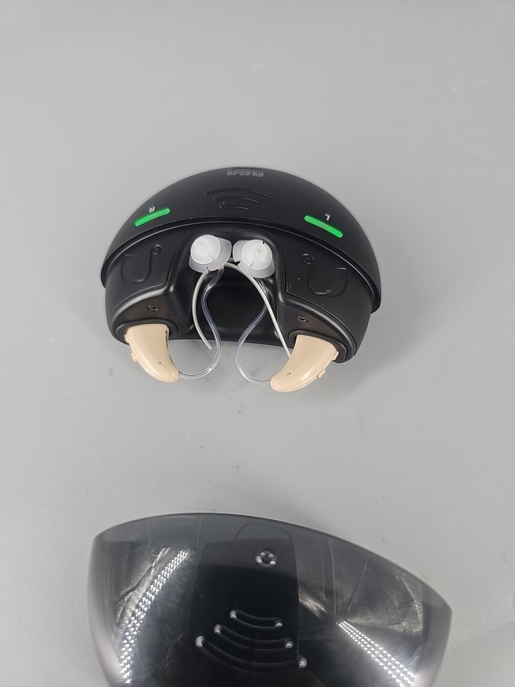 RCA Hearing Aid In-Ear Canal Design w/ Charging Case & Accessories