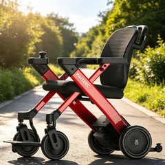 Pro 3IN1 All Terrain Electric Wheelchair Foldable with 20 in Seat- Tested Good