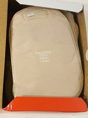 Hollister 18322 New Image 2-Piece Closed Pouch 1-3/4” w/Filter Beige 1BX/30EA