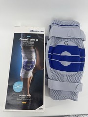 Bauerfeind GenuTrain S Hinged Knee Brace Size 6-Left – Titan Color