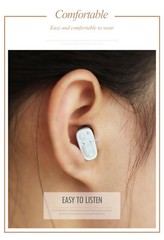 MiNi Hearing Aids Digital Small In Ear Sound Voice Amplifier Enhancer White US
