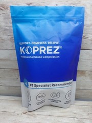 Koprez Size L-2 Professional Grade Compression Foot Sleeve Black