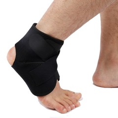 2×Adjustable Ankle Support Compression Strap Achilles Tendon Brace Sprain Sports