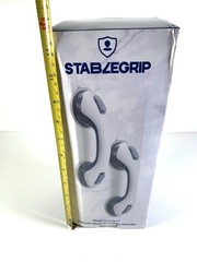 2 Pack StableGrip Suction Shower Safety Handle Grab Bars Grip for Seniors Kids