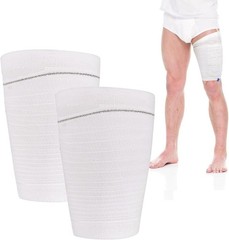 4Pcs Fabric Catheter Leg Bag Holder Sleeves Foley Urine Bags Stay in Place Strap