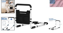 „Portable Bed Rail with Storage Pocket – Load 380 LBS“