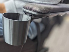 Cup Holder for Permobil Power Wheelchairs