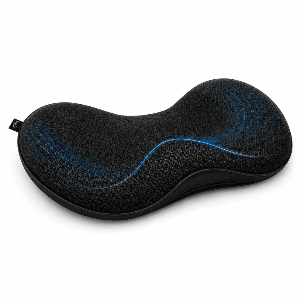 Black Memory Sponge Seat Cushion