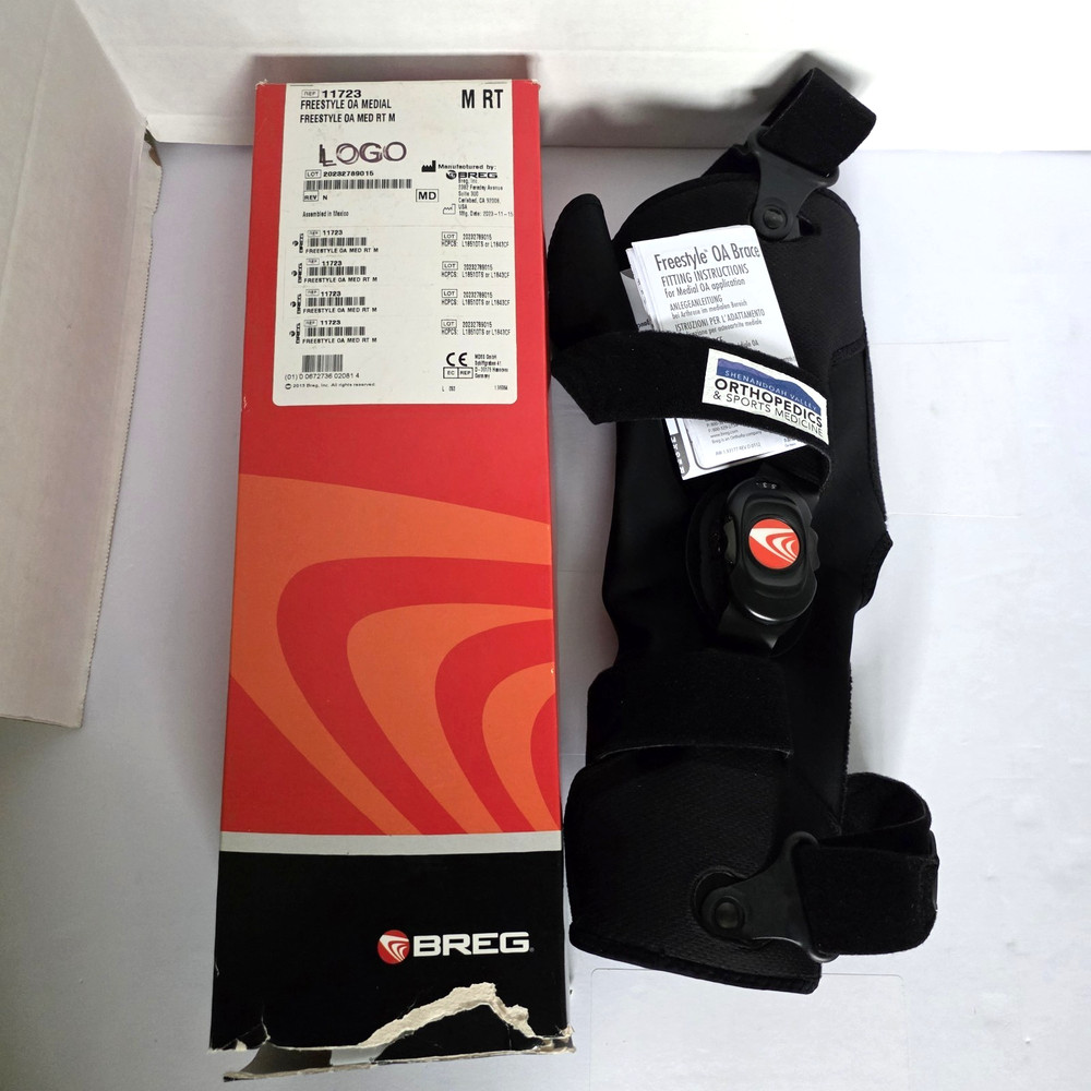 Breg 11723 Freestyle OA Medial Knee Brace Medium Right #11723 – Open Box