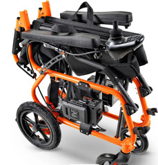 SuperHandy GoRide Electric Wheelchair GUT188 – Lightweight 42lbs Foldable 48V