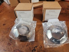 Set Of 2 Ginger Decorative Ring for Empire Grab Bars Satin Nickel – 0672/SN