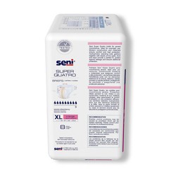 Seni Incontinence Brief Breathable / Overnight S-XL08-BQ1 Severe 16 Ct