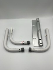 Carex Toilet Safety Frame, Rail, Rails w/ Adjustable Width FGB368C10000