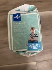Medline disposable Training Pants Size 4T-5T 13 Count 38+ Lbs 17+ KG NEW