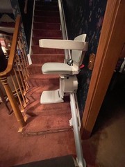 Bruno SRE-3050 Straight Chair/Stairlift – 1 year old