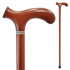 Wooden Cane with 4 Size for Men & Women & Seniors, 35 Inch Handmade Wood Walk