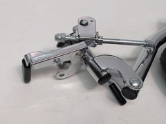 Unbranded Wheelchair Metal and Padded Leg Rest Attachment Assembly 44200p027