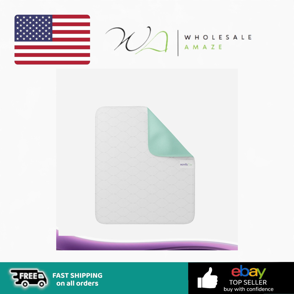 Incontinence Bed Pads – 4 Pack 18” x 24” Reusable Waterproof Mattress Protectors
