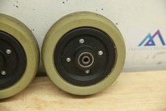 PAIR Caster Wheels Tires for Jazzy Select, 6, 600 610 J6 Power Chairs