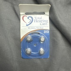 Total Care Hearing Aid Batteries 312