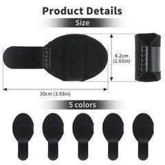 5PCS Trigger Finger Stabilizer Splint Straightening Brace Arthritis Support
