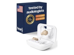 OTC Hearing Aids – Noise Reduction Hearing Aids for Seniors, 5 Volume Levels