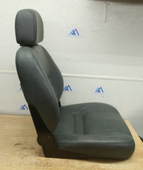 Folding 18″ Seat w/ Telescoping Headrest for RASCAL Power Chairs — GRAY Cushion