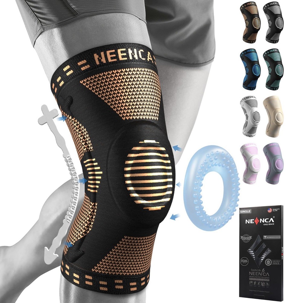 NEENCA Professional Knee Brace for Pain Relief and Medical Support