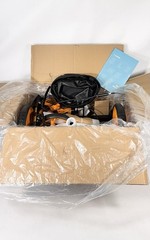 ELENKER MT-9253 Knee Walker Scooter Foldable Steering Brake 300 lb Black