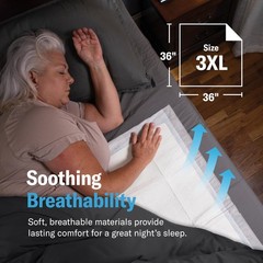 Chucks MAX+ Hospital Bed Pads Disposable Adult 36 x 36 36” x (10 Pack)