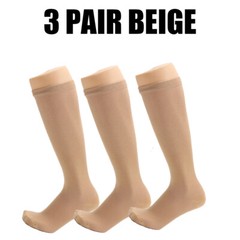 15-20 mmHg Medical Compression Varicose Veins Toe Covering Socks Calf Support