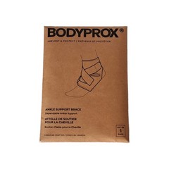 BODYPROX Ankle Support Brace Breathable Neoprene Sleeve Adjustable VBall Gymnast