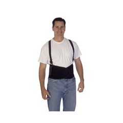 GRAINGER APPROVED 1908-M Back Support,Black,Nylon,M 34CL59