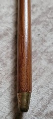 Vintage Brass Elephant Head Handle Wooden Handmade Style Walking Stick Cane