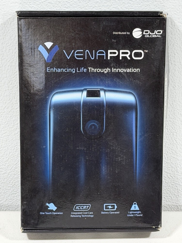 VenaPro Leg Compression System DVT Circulation Recovery Therapy Blood Flow Cuffs