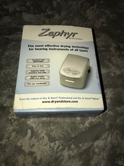 Zephyr by Dry & Store Hearing Aid Dryer Tinnitus Cochlear Ear Monitors NEW
