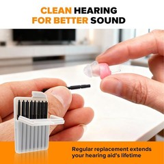32pcs Hearing Aid Wax Guard Filters for Phonak, Widex, Unitron, Resound