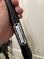 Ergoactives ErgoBaum 7G Forearm Crutches – Black – Shock Absorbers & LED Lights