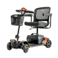 Pride SC442E Tangerine Elite Traveller® 2 4-Wheel Travel Mobility Scooter- 18AH