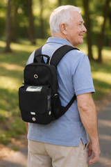 o2totes Backpack w/Storage for the Rove 6 – Black (O2Totes)